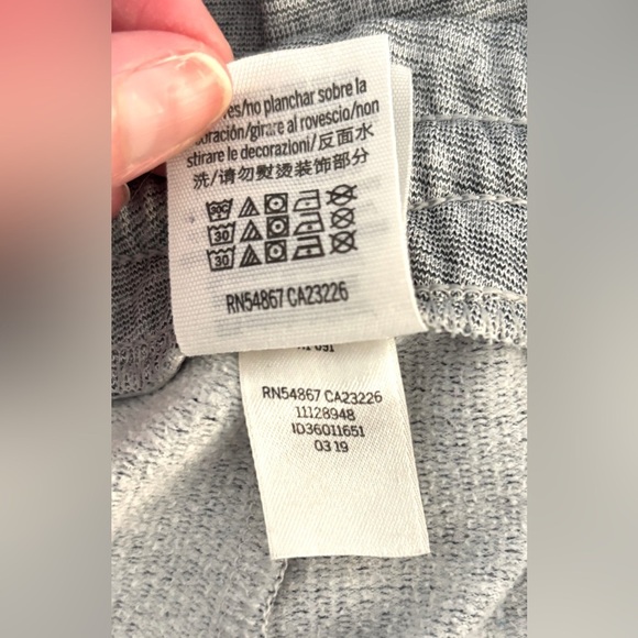 Victoria's Secret PINK Women's Small Jogger Track Pants Skinny Zip Ankle Gray - Picture 8 of 10